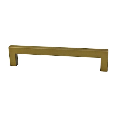 Emtek Warwick Cabinet Pull with 6 in Center to Center Satin Brass Finish 86707US4